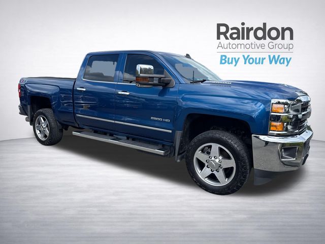 Deep Ocean Blue Metallic 2019 Chevrolet Silverado 2500HD Pickup Truck Four-Wheel Drive 6-Speed Automatic