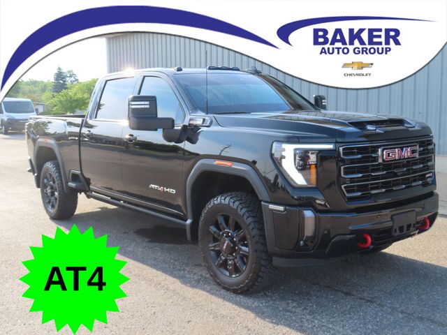 Onyx Black 2024 GMC Sierra 2500HD Pickup Truck Four-Wheel Drive Automatic