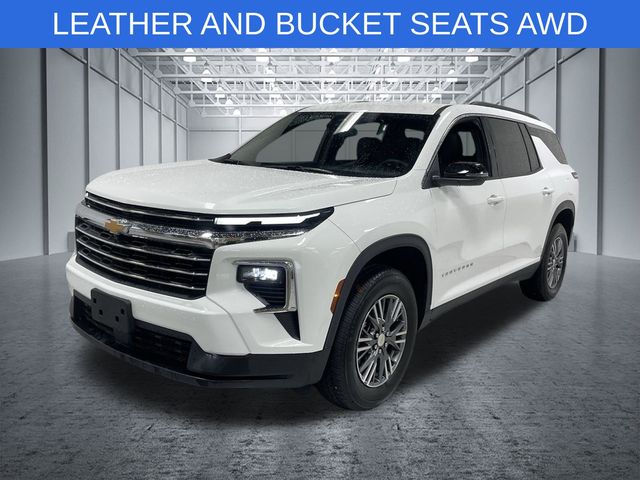 Summit White 2026 Chevrolet Traverse SUV / Crossover Four-Wheel Drive 8-Speed Automatic