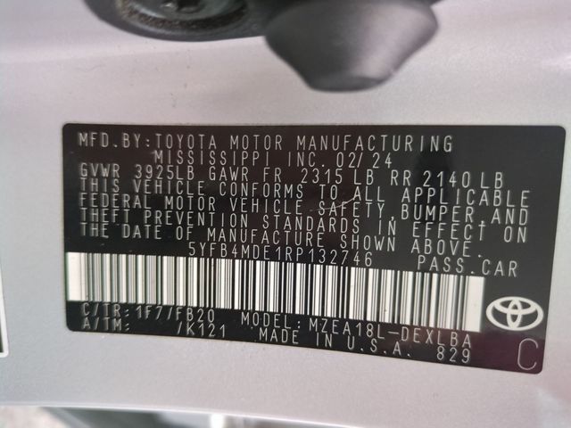 used 2024 Toyota Corolla car, priced at $19,551