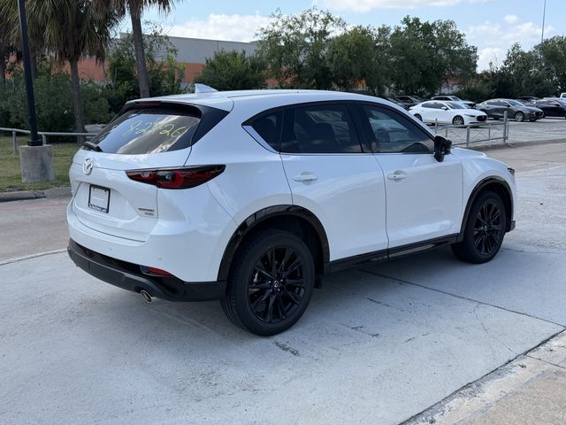 2025 Mazda CX-5 2.5 Carbon Turbo White at Joe Myers Mazda Kia