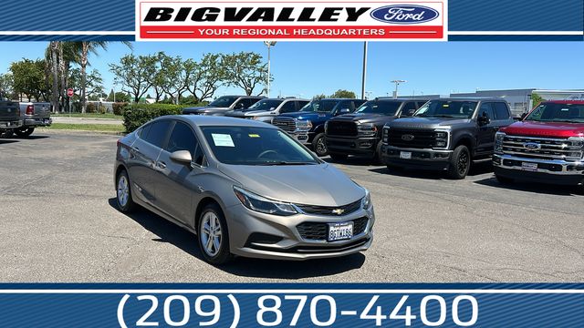 Pepperdust Metallic 2018 Chevrolet Cruze LT Sedan FWD Sedan Front-Wheel Drive 6-Speed Automatic