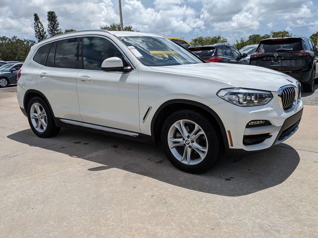 Alpine White 2021 BMW X3 SUV / Crossover Rear-Wheel Drive 8-Speed Automatic