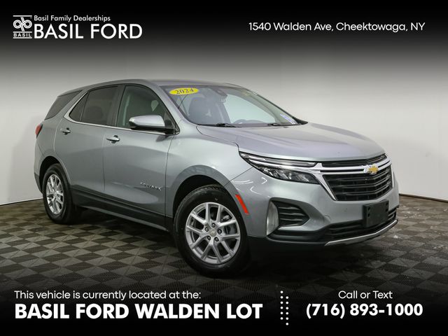 Sterling Gray Metallic 2024 Chevrolet Equinox SUV / Crossover Front-Wheel Drive 6-Speed Automatic Overdrive