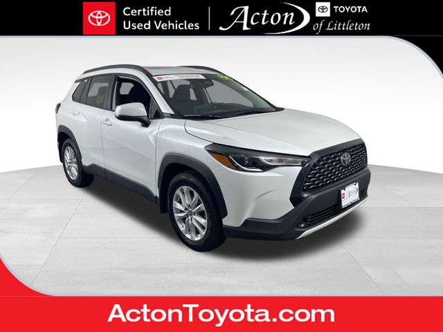 White (Wind Chill Pearl) 2023 Toyota Corolla Cross SUV / Crossover All-Wheel Drive Continuously Variable Transmission