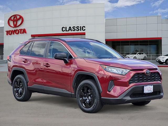 Red (Ruby Flare Pearl) 2020 Toyota RAV4 LE FWD SUV / Crossover Front-Wheel Drive 8-Speed Automatic