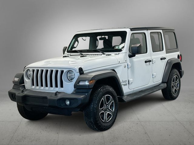 2018 Jeep Wrangler Unlimited Sport S White at Rochrich Mazda