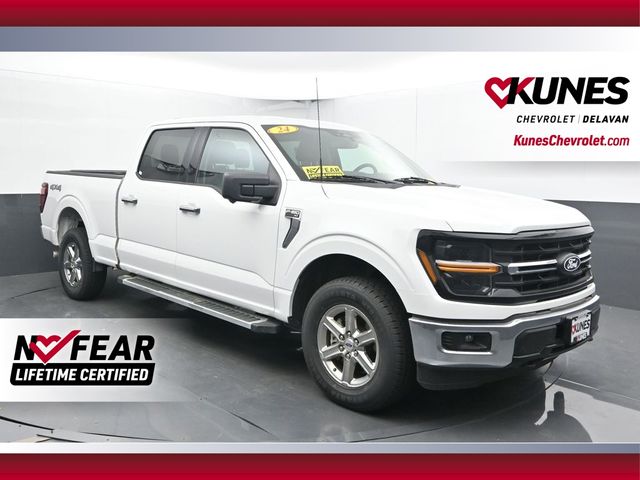 White 2024 Ford F-150 Pickup Truck Four-Wheel Drive Automatic