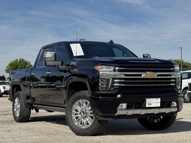 Black 2021 Chevrolet Silverado 2500HD High Country Crew Cab 4WD Pickup Truck Four-Wheel Drive Automatic
