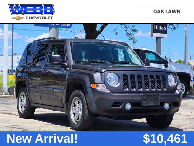 Gray (Granite Crystal Metallic Clearcoat) 2017 Jeep Patriot Sport FWD SUV / Crossover Front-Wheel Drive Continuously Variable Transmission