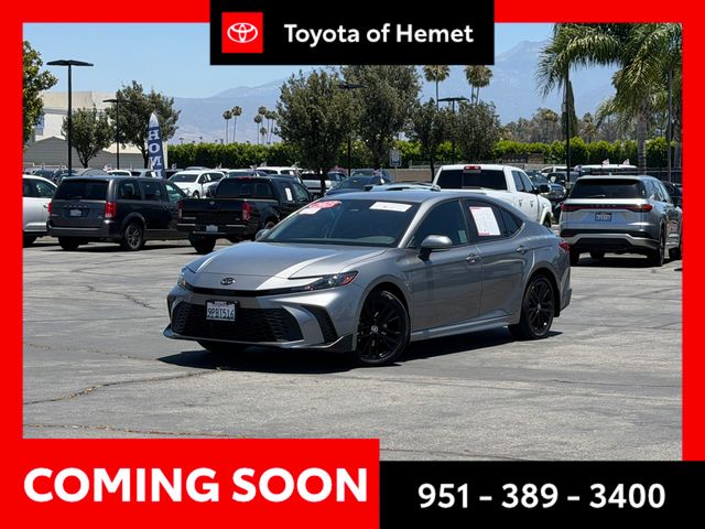 Heavy Metal 2025 Toyota Camry SE FWD Sedan Front-Wheel Drive Continuously Variable Transmission