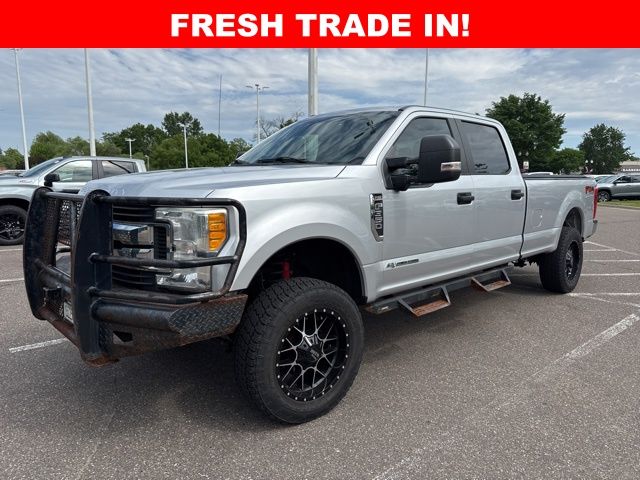 Ingot Silver 2017 Ford F-350 Super Duty XL Crew Cab 4WD Pickup Truck Four-Wheel Drive 6-Speed Automatic