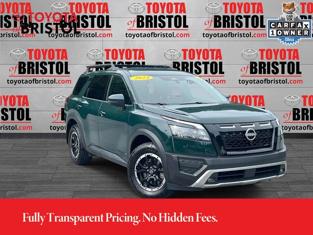 Green Pearl 2024 Nissan Pathfinder SUV / Crossover All-Wheel Drive 9-Speed Automatic