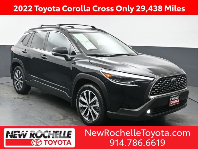 Jet Black 2022 Toyota Corolla Cross SUV / Crossover All-Wheel Drive Continuously Variable Transmission