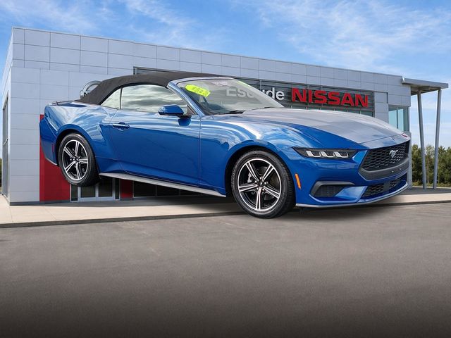 Blue Ember Metallic 2024 Ford Mustang Convertible Rear-Wheel Drive Automatic