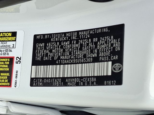 Used 2025 Toyota Camry Sedan