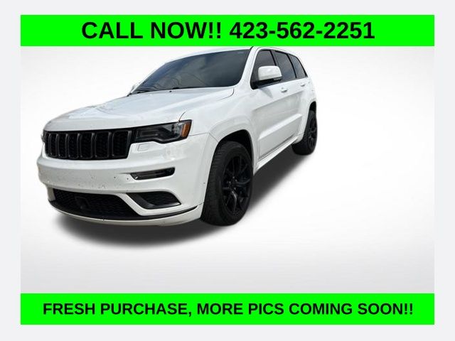 Bright White Clearcoat 2019 Jeep Grand Cherokee High Altitude 4WD SUV / Crossover Four-Wheel Drive 8-Speed Automatic