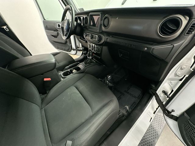 2018 Jeep Wrangler Unlimited Sport S White at Rochrich Mazda