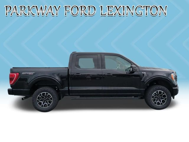 Used 2023 Agate Black Metallic Ford XLT image 6