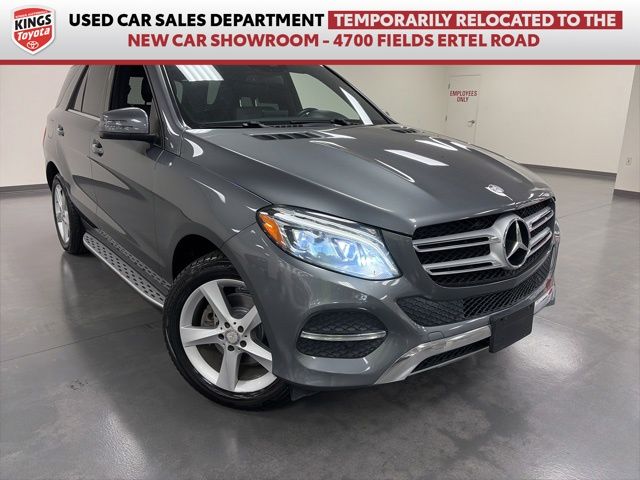 Selenite Gray Metallic 2017 Mercedes-Benz GLE SUV / Crossover All-Wheel Drive 7-Speed Automatic