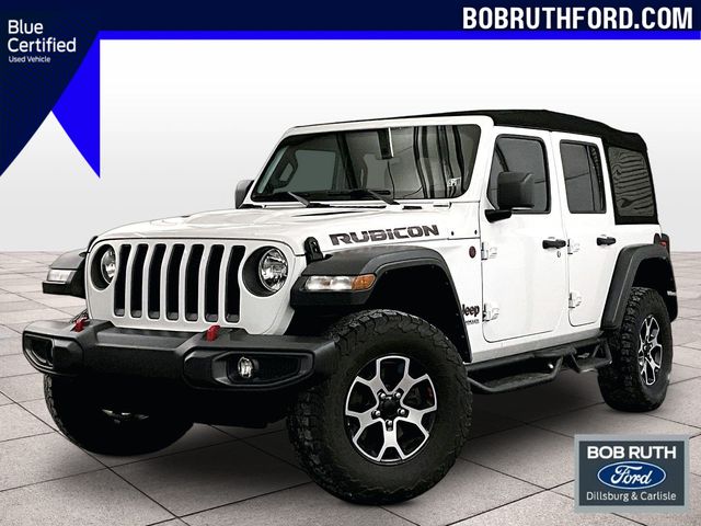 2022 Jeep Wrangler Unlimited Rubicon White at Auto Express Mitsubishi