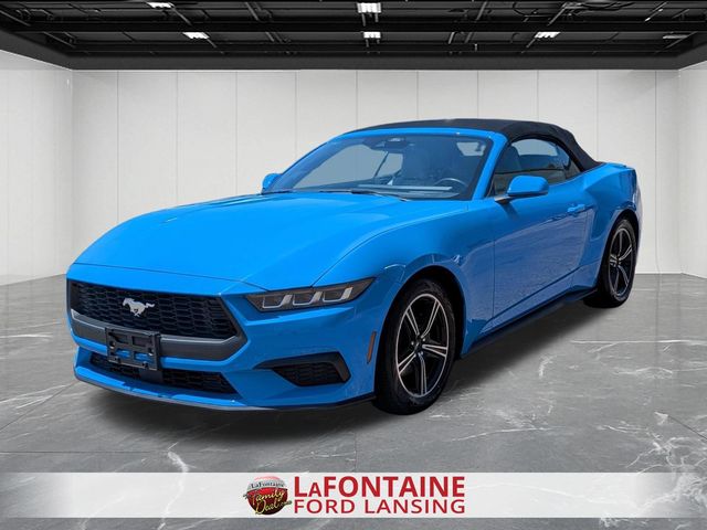 Grabber Blue Metallic 2024 Ford Mustang Convertible Rear-Wheel Drive Automatic