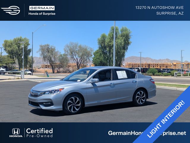 2016 Honda Accord EX-L with Honda Sensing