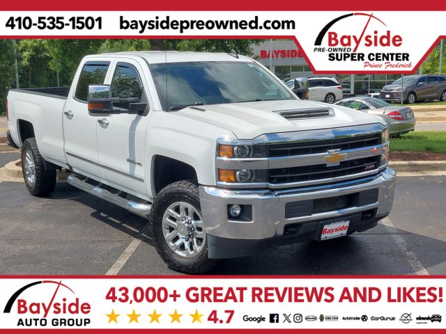 Summit White 2019 Chevrolet Silverado 3500HD Pickup Truck Four-Wheel Drive 6-Speed Automatic