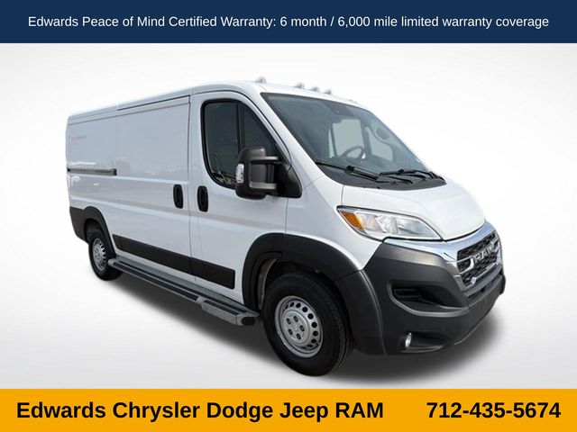 Bright White Clearcoat 2025 RAM ProMaster Van Front-Wheel Drive 9-Speed Automatic