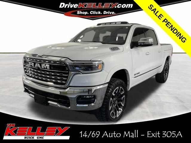 Bright White Clearcoat 2025 RAM 1500 Pickup Truck Four-Wheel Drive 8-Speed Automatic