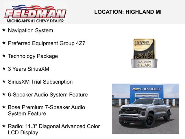 New 2025 Chevrolet Colorado For Sale in Livonia, MI