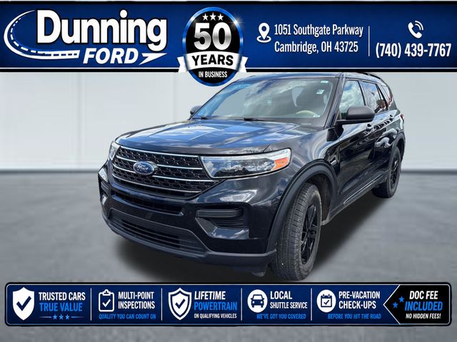 Agate Black Metallic 2021 Ford Explorer XLT AWD SUV / Crossover All-Wheel Drive Automatic