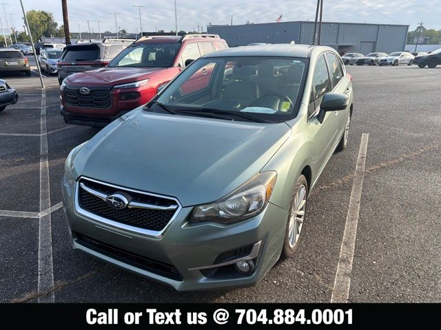 Jasmine Green Metallic 2016 Subaru Impreza Hatchback Continuously Variable Transmission