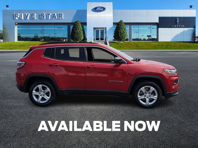 Certified Used 2023 Red Jeep Latitude image 9