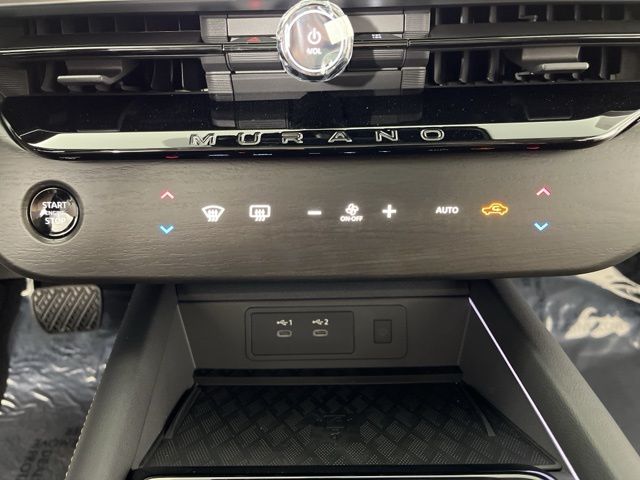 2025 Super Black Nissan Murano Platinum AWD SUV