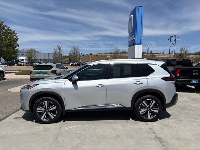 Brilliant Silver Metallic 2021 Nissan Rogue SL AWD SUV / Crossover All-Wheel Drive Continuously Variable Transmission