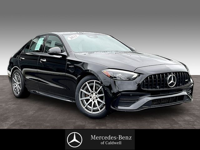 Black 2023 Mercedes-Benz C-Class Convertible All-Wheel Drive 9-Speed Automatic