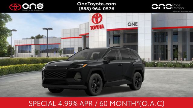 Black 2026 Toyota RAV4 LE FWD SUV / Crossover Front-Wheel Drive Continuously Variable Transmission