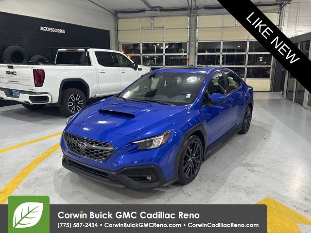 WR Blue Pearl 2024 Subaru WRX Sedan All-Wheel Drive 6-Speed Manual