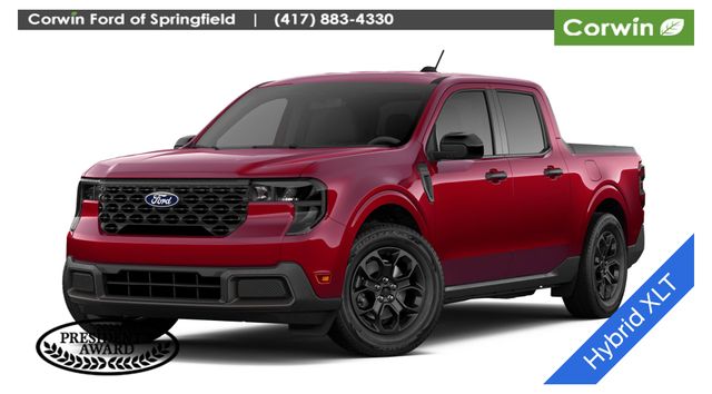 Ruby Red Metallic Tinted Clearcoat 2026 Ford Maverick Pickup Truck All-Wheel Drive Continuously Variable Transmission