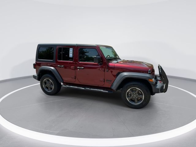 Used 2021 Red Jeep Unlimited Sport S image 9