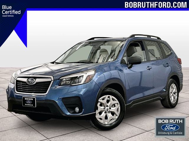 2021 Subaru Forester Base Blue at Bob Ruth Ford