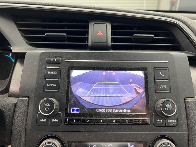 2020 Black Honda Civic LX FWD Sedan