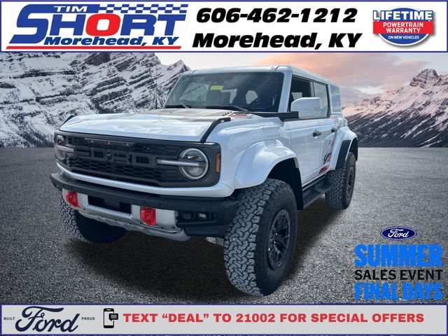 Oxford White 2025 Ford Bronco Raptor SUV / Crossover Four-Wheel Drive Automatic