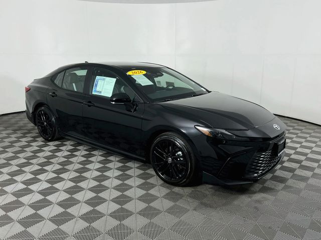 Midnight Black Metallic 2026 Toyota Camry Sedan Front-Wheel Drive Continuously Variable Transmission