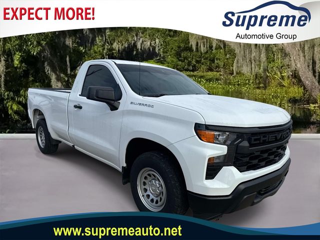 Summit White 2022 Chevrolet Silverado 1500 Limited Work Truck RWD Pickup Truck 4X2 8-Speed Automatic