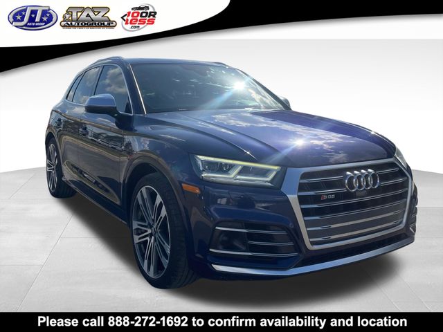 Blue Metallic 2018 Audi SQ5 3.0T quattro Prestige AWD SUV / Crossover All-Wheel Drive 8-Speed Automatic
