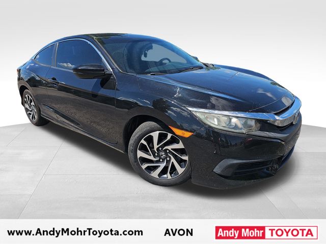 Crystal Black Pearl 2017 Honda Civic Coupe Coupe Front-Wheel Drive Continuously Variable Transmission