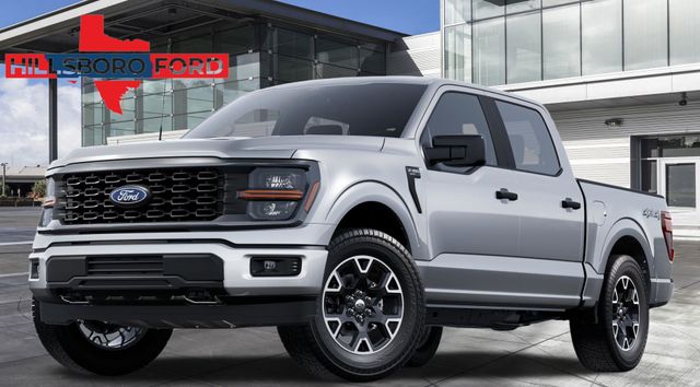 2025 Iconic Silver Metallic Ford F-150 STX 4X4 Truck