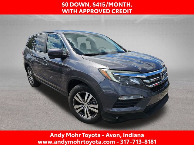 Gray (Modern Steel Metallic) 2016 Honda Pilot SUV / Crossover All-Wheel Drive 6-Speed Automatic